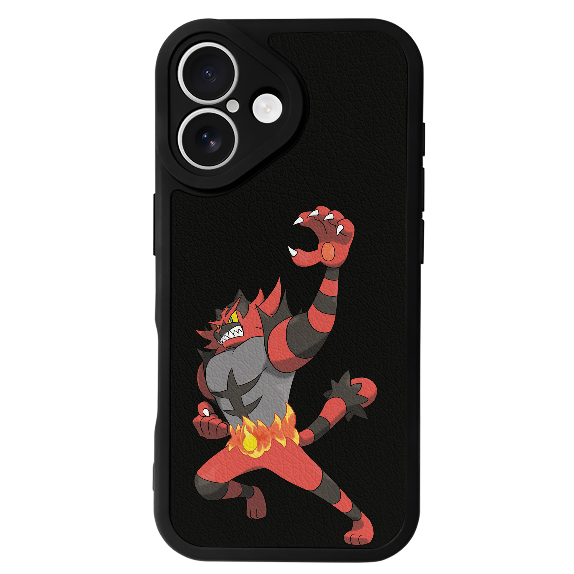 （画像用） ポケットモンスター Pokémon 【iPhone 16シリーズ対応】シリコンスマホケース（レザー調） 材質：シリコン